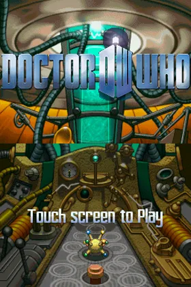 Doctor Who - Evacuation Earth (Europe) screen shot title